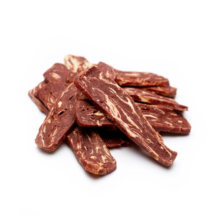 Przysmak, przekąska dla psa Paski z Kaczki i Dorsza Mr.Pretzel 500g