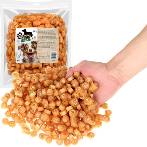 Przysmak, przekąska dla psa Sushi z Kurczaka i Dorsza (95%) Mr.Pretzel 500g