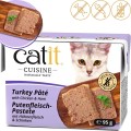 Catit Cuisine Indyk + Kurczak Karma mokra, Pasztet dla kota 95g