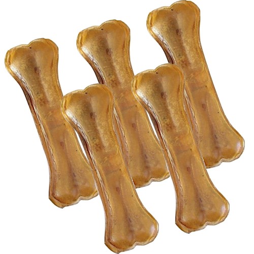Kość prasowana naturalna przysmak gryzak dla Psa HauMiau 5 cm, 5 szt.