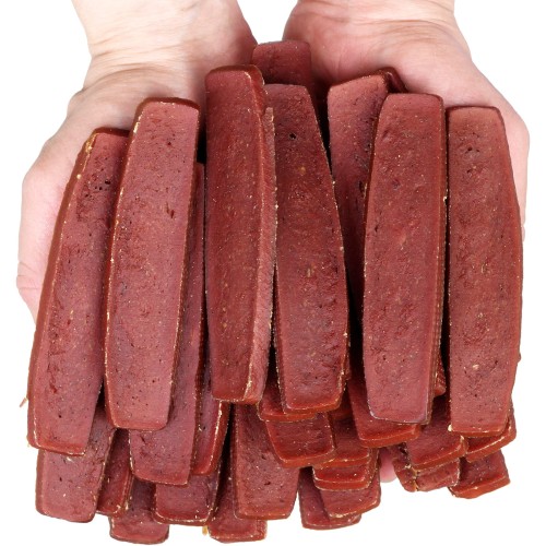 Przysmak, przekąska dla psa Paski z Kaczki (91%) Hau&amp;Miau 500g