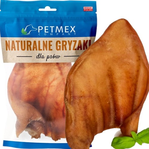 Przysmak, naturalny gryzak dla psa Ucho Wieprzowe Petmex 1 szt.