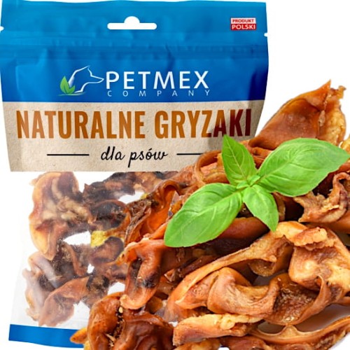 Przysmak, naturalny gryzak dla psa Strips Wieprzowy Suszony Petmex 100g