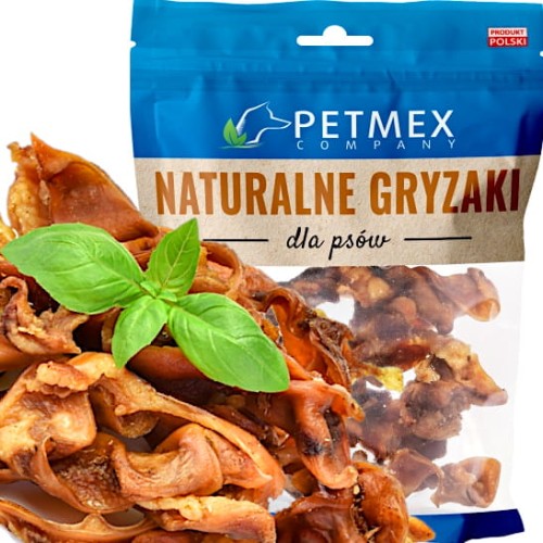 Przysmak, naturalny gryzak dla psa Strips Wieprzowy Suszony Petmex 200g