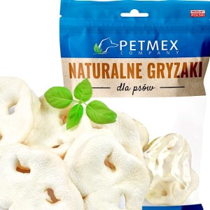 Przysmak naturalny gryzak dla psa Noski Wieprzowe Białe Suszone Petmex 100g