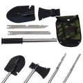 Multitool survival 8 funkcji - saperka (łopata), siekiera, nóż, piła