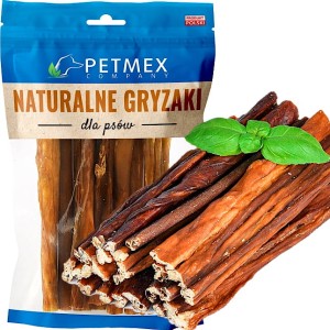 Przysmak naturalny gryzak dla psa Suszone Jelita Wieprzowe Petmex 100 g