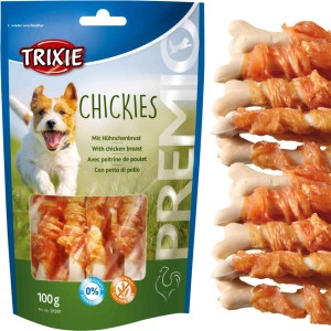 Przysmak dla psa Kostki z Piersią z Kurczaka Chickies Trixie PREMIO 100g