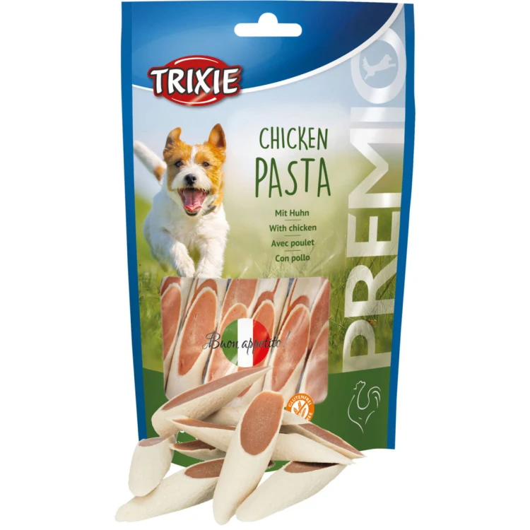 Przysmak dla psa Penne Makaron Kurczakiem Chicken Pasta Trixie PREMIO 100g