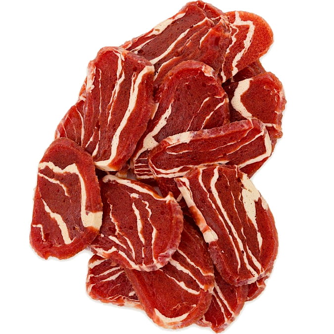 Przysmak przekąska dla psa Miękkie Krążki z Kaczki Marmurkowe Hau&amp;Miau 500g