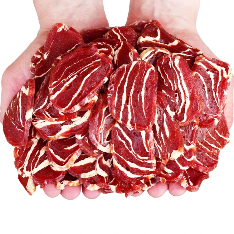 Przysmak przekąska dla psa Miękkie Krążki z Kaczki Marmurkowe Hau&amp;Miau 500g
