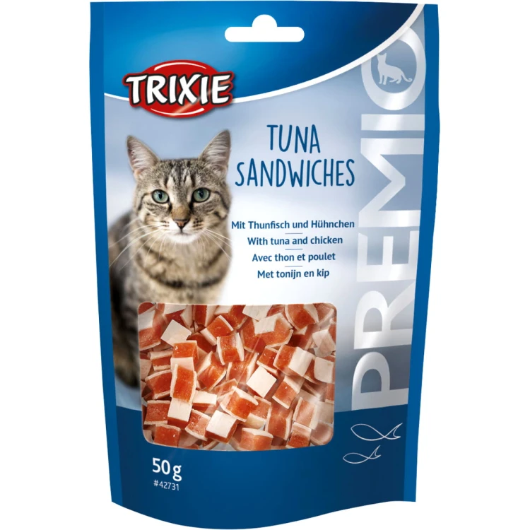 Przysmak dla kota Kanapka z Tuńczykiem Tuna Sandwiches Trixie PREMIO 50g