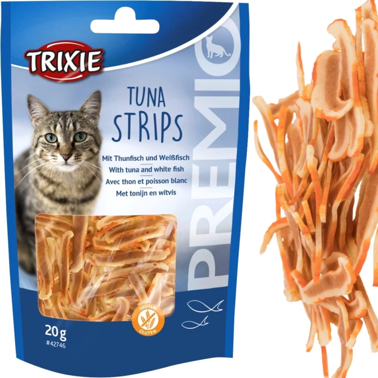 Przysmak dla kota Paski z Tuńczykiem Tuna Strips Trixie PREMIO 20g