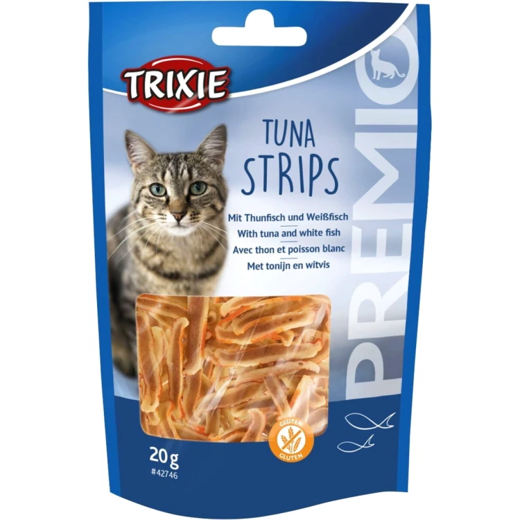 Przysmak dla kota Paski z Tuńczykiem Tuna Strips Trixie PREMIO 20g