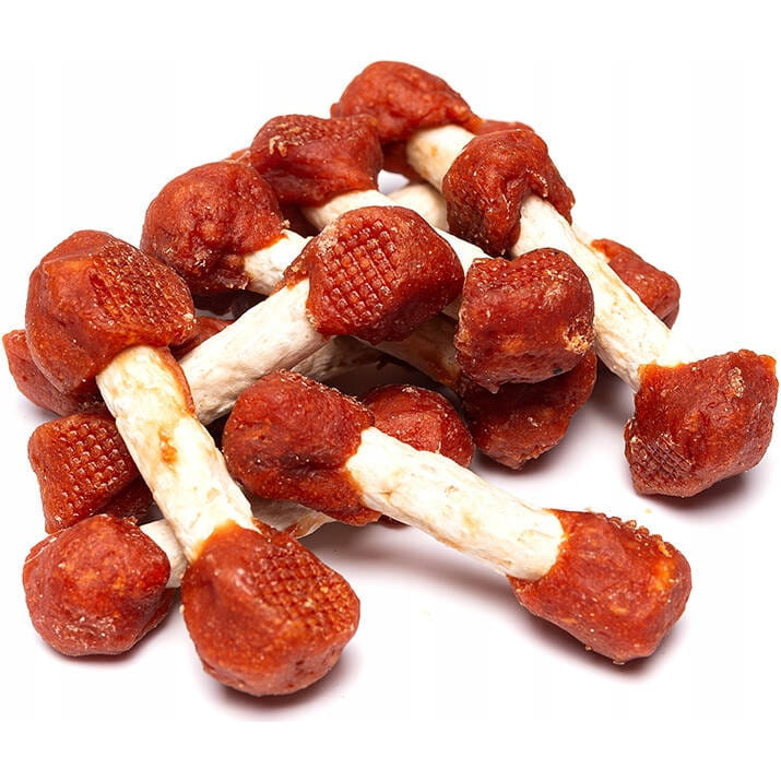 Przysmak, przekąska dla psa Hantel / Kość z Kaczką Mr.Pretzel 500g