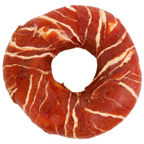 Przysmak, przekąska dla psa Donaty ze skóry owinięte Kaczką Hau&amp;Miau 500g