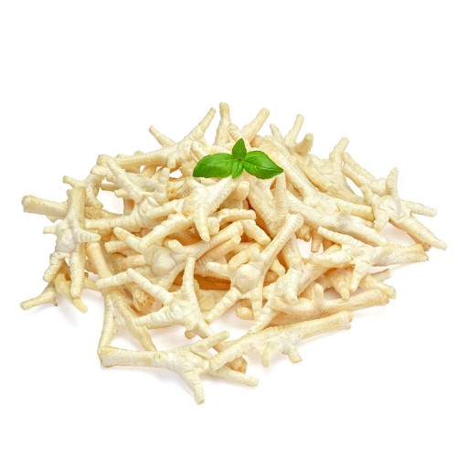 Przysmak naturalny gryzak psa Suszone Białe Kurze Łapki, Nóżki Petmex 500g