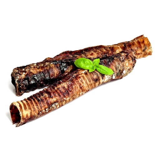 Przysmak, naturalny gryzak dla psa Tchawica Wołowa Petmex 30cm, 2szt.