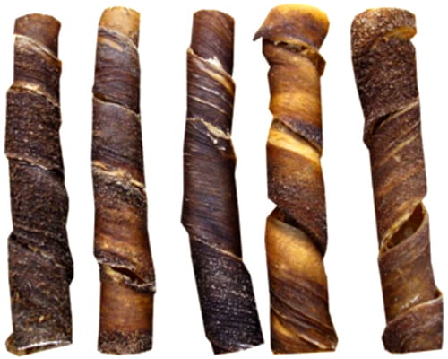Przysmak, naturalny gryzak dla psa Żwacze Wołowe Roladki Mr. Pretzel 250g