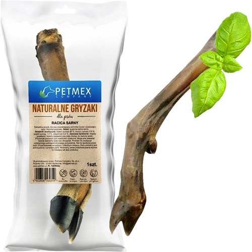 Przysmak naturalny gryzak dla psa Suszona Racica Sarny Petmex 1 szt.