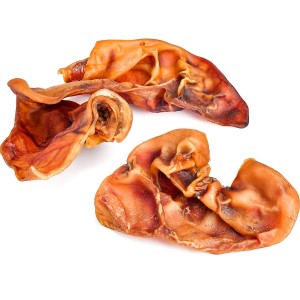 Przysmak naturalny gryzak dla psa Suszone Uszy Wieprzowe Ciastko Petmex 1kg