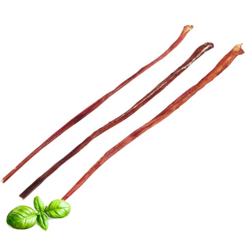 Przysmak naturalny gryzak dla psa Suszone Penisy Cielęce Petmex 50cm, 3szt