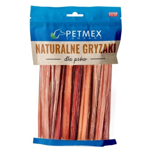 Przysmak naturalny gryzak dla psa Suszone Penisy Cielęce Petmex 15cm, 20szt