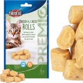 Przysmak dla kota Kurczak z Serem Cheese &amp; Chicken Rolls Trixie PREMIO 50g