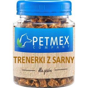 Przysmak dla psa, treserki, trenerki mięsne kostki z Sarny Petmex 130g