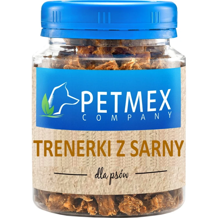 Przysmak dla psa, treserki, trenerki mięsne kostki z Sarny Petmex 130g