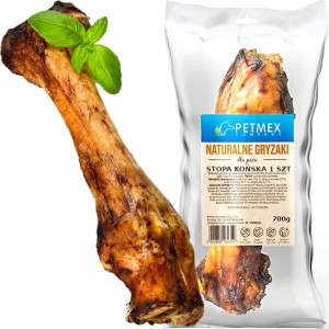 Przysmak naturalny gryzak dla psa Suszona Gicz Stopa Końska Petmex 1 szt.