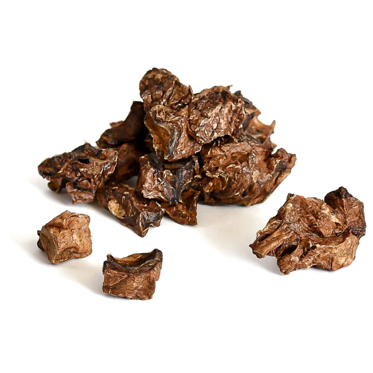 Przysmak, naturalny gryzak dla psa Płuco, Płuca Wołowe Kostka Petmex 500g