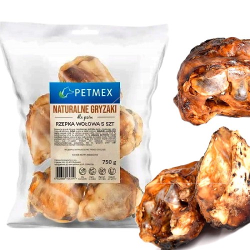 Przysmak naturalny gryzak dla psa Suszona Rzepka Wołowa Petmex 5 szt.