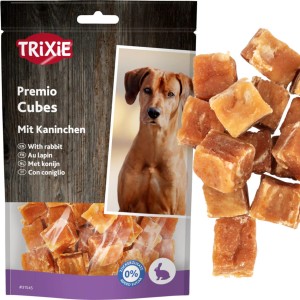 Przysmak dla psa treserki Kostki z Królika Rabbit Cubes Trixie PREMIO 100g