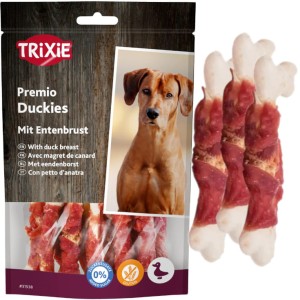 Przysmak dla psa Kości oplecione Kaczką Duckies Trixie PREMIO 100g