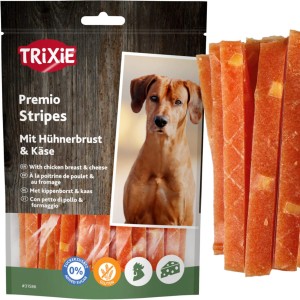 Przysmak dla psa Serowe Paski z Kurczaka Cheese Chicken Stripes Trixie PREMIO 100g