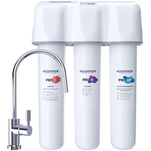 Filtr do twardej wody pitnej pod zlew Aquaphor ECO H Pro + bateria (kran)