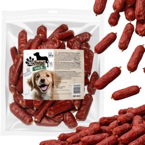 Przysmak, przekąska dla psa Kiełbaski z Kaczką 5cm Mr.Pretzel 500g