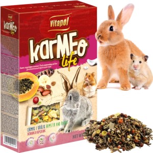 Karma, pokarm dla Królika i Chomika Owocowa Vitapol Karmeo Life 350g
