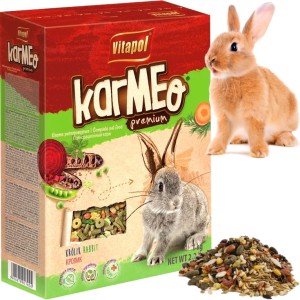 Karma, pokarm dla Królika, Pełnoporcjowa Vitapol Karmeo Premium 1kg