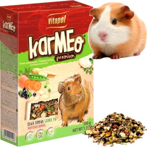 Karma, pokarm dla Świnki Morskiej Kawii Domowej Vitapol Karmeo Premium 500g