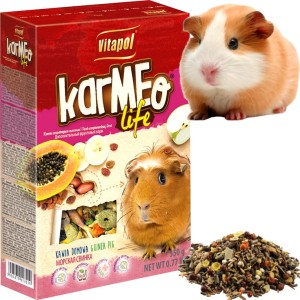 Karma, pokarm dla Świnki Morskiej / Kawii Owocowa Vitapol Karmeo Life 350g