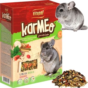 Karma, pokarm dla Szynszyli, Pełnoporcjowa Vitapol Karmeo Premium 1kg