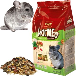 Karma, pokarm dla Szynszyli, Pełnoporcjowa Vitapol Karmeo Premium 2,5kg