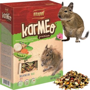 Karma, pokarm dla Koszatniczki, Pełnoporcjowa Vitapol Karmeo Premium 1kg