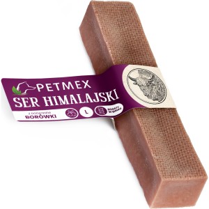 Przysmak, gryzak dla psa Ser Himalajski z dodatkiem Borówki Petmex roz. L