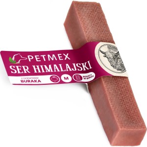 Przysmak, gryzak dla psa Ser Himalajski z dodatkiem Buraka Petmex roz. M