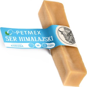 Przysmak, gryzak dla psa Ser Himalajski z dodatkiem Kokosa Petmex roz. M