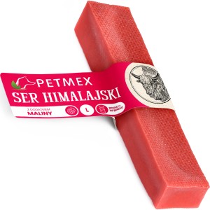 Przysmak, gryzak dla psa Ser Himalajski z dodatkiem Maliny Petmex roz. L