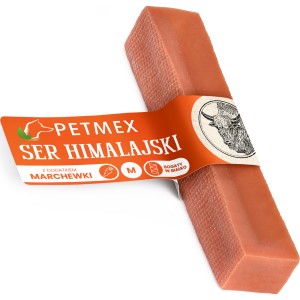 Przysmak, gryzak dla psa Ser Himalajski z dodatkiem Marchewki Petmex roz.M